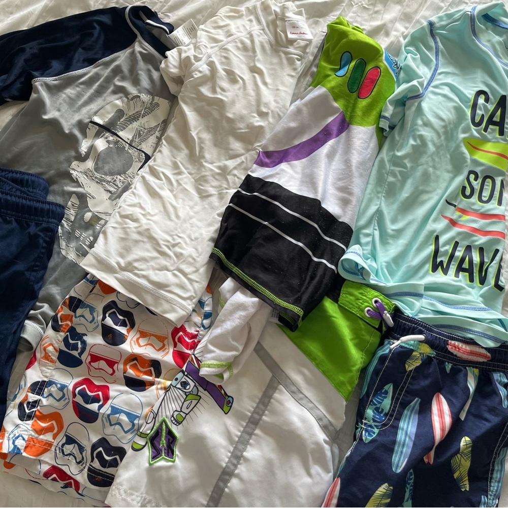 Boys swim lot